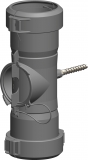 Kontroll-Rohr flex m. Befestigung, Ø60mm